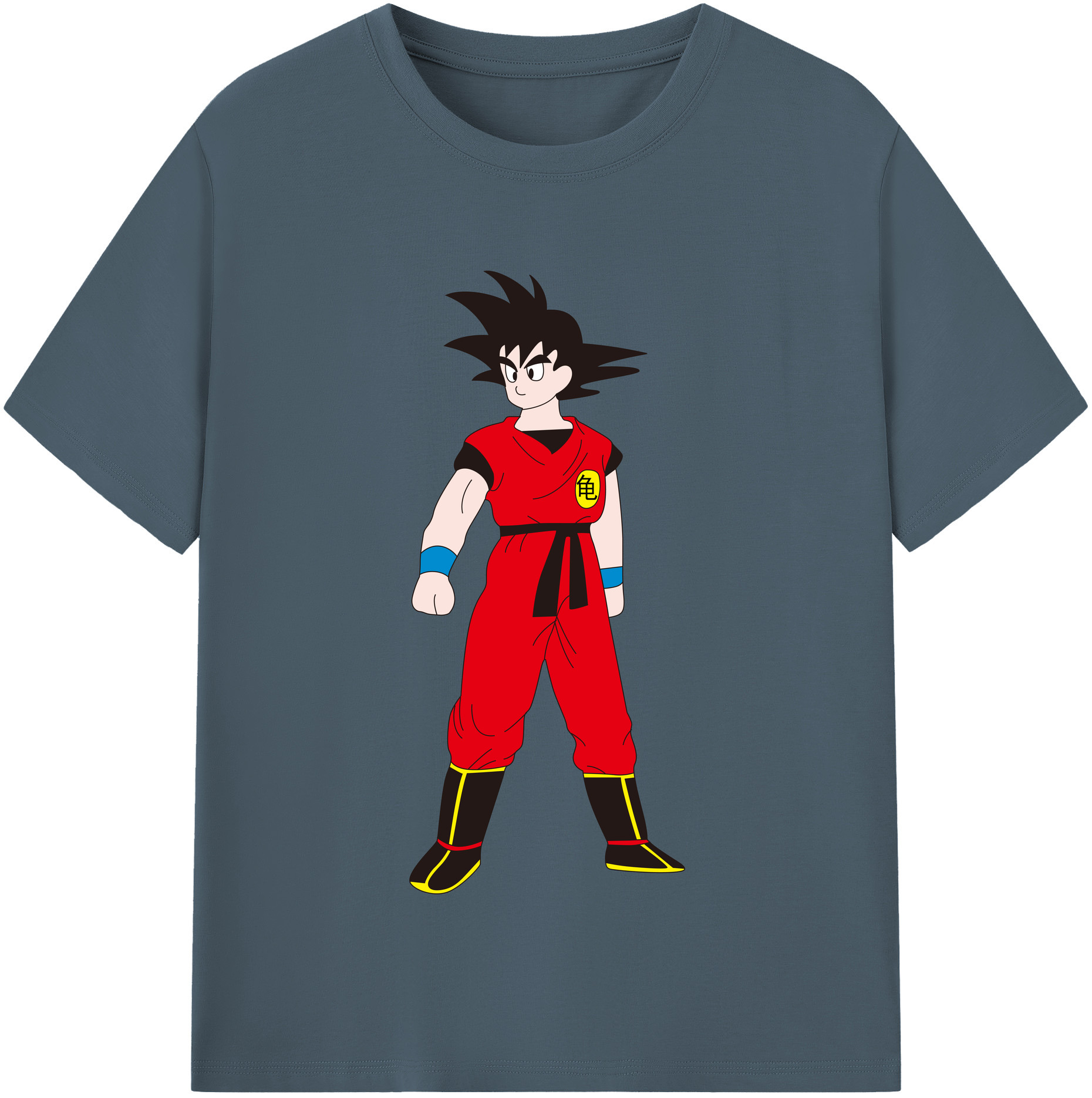 （画像用） ドラゴンボール 孫悟空（そん ごくう）Son Goku カカロット DRAGON BALL Kakarotto 綿100％半袖Tシャツ（フロントプリント）